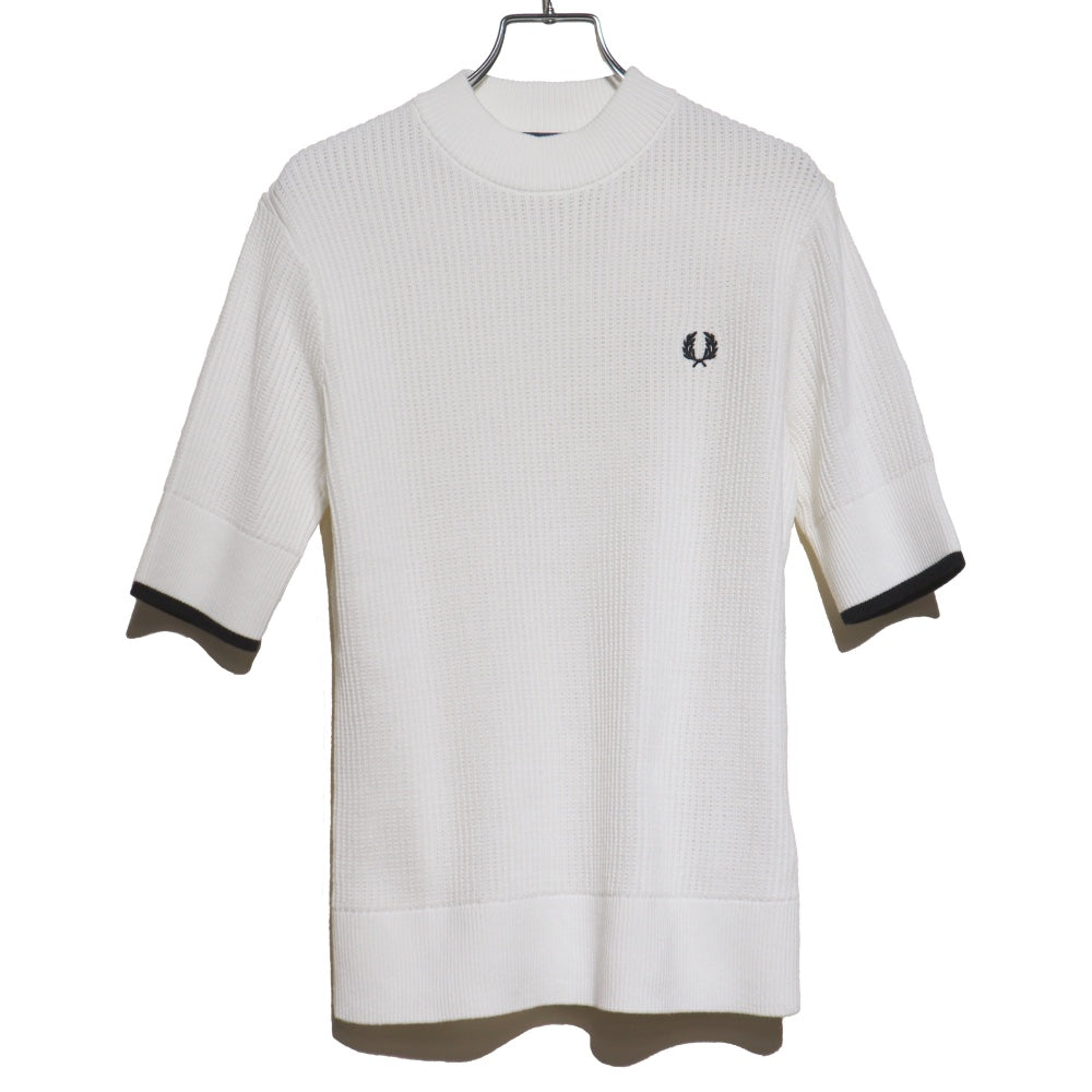 FRED PERRY(フレッドペリー)MESH KNIT T-SHIRT レディース メッシュ ニット Tシャツ【K9115】