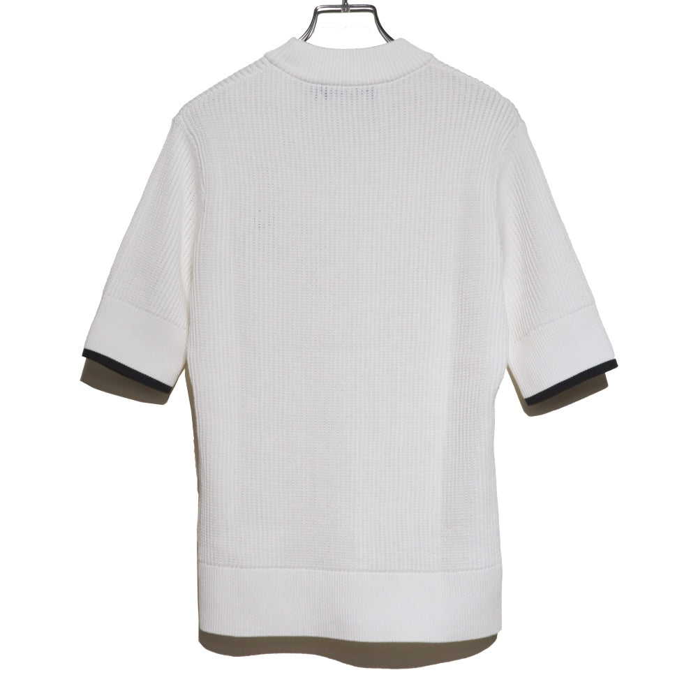 FRED PERRY(フレッドペリー)MESH KNIT T-SHIRT レディース メッシュ ニット Tシャツ【K9115】