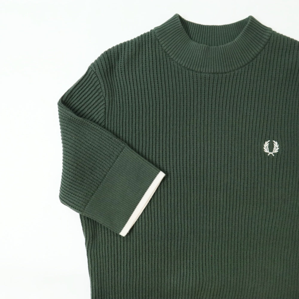 FRED PERRY(フレッドペリー)MESH KNIT T-SHIRT レディース メッシュ ニット Tシャツ【K9115】