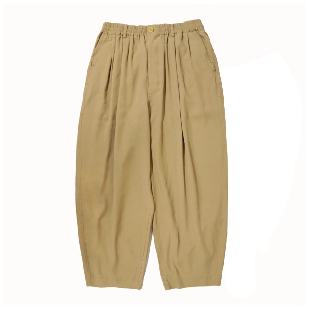 unfil(アンフィル)ビスコースギャバジン ビックイージーパンツ "viscose gabardine BIG easy trousers" 【WVSP-UW108】