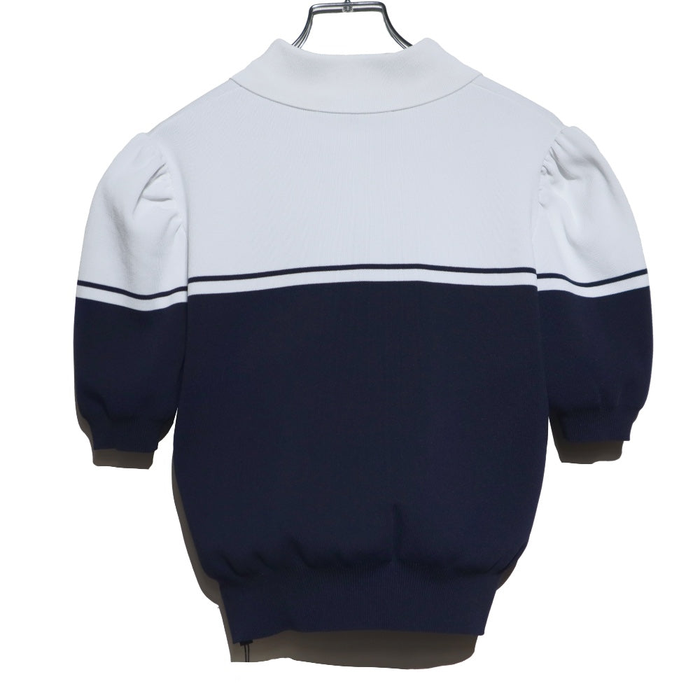 ESSENTIAL(エッセンシャル)レディース パフスリーブ ニット”puff sleeve knit”【2509-260-251】