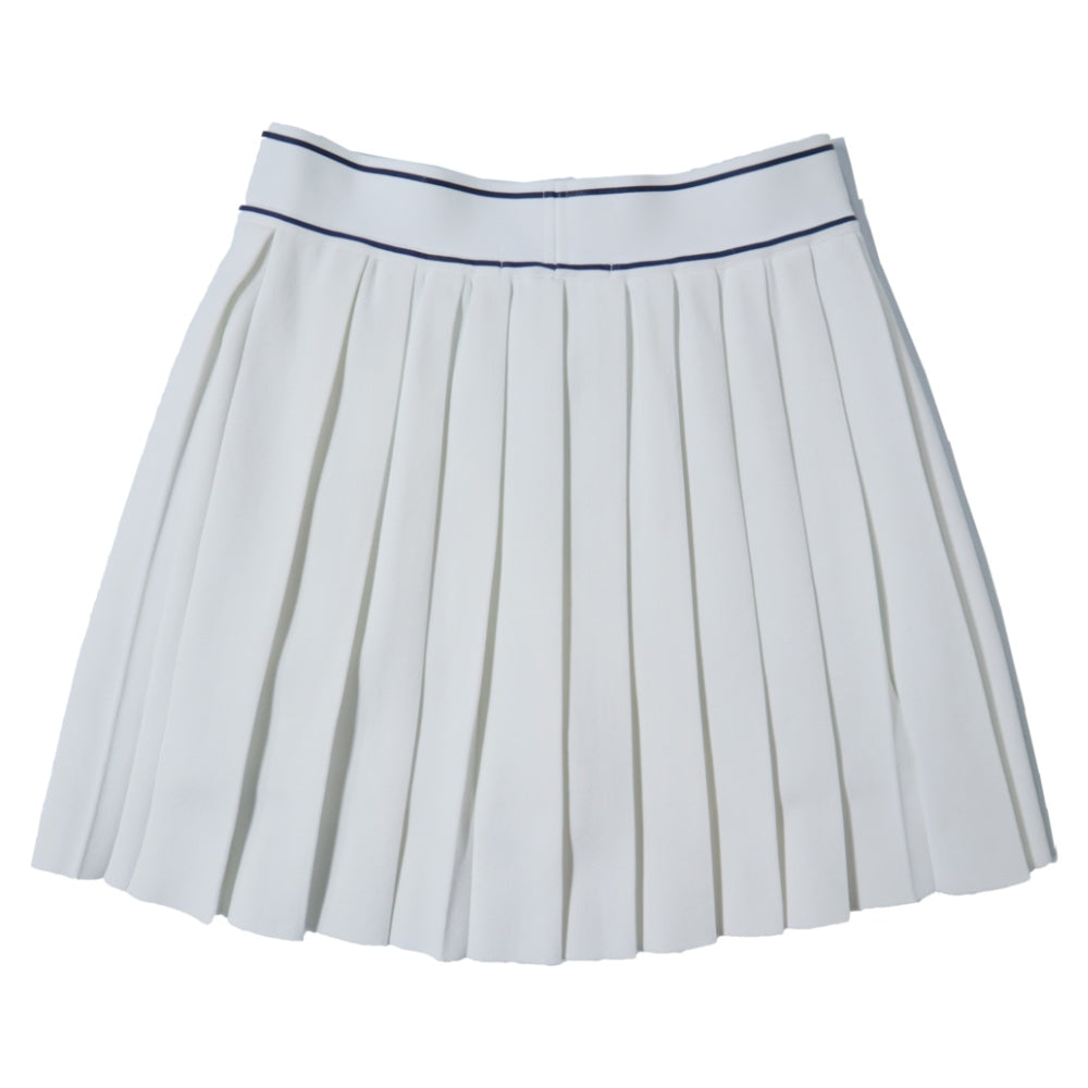 ESSENTIAL(エッセンシャル)レディース ニットプリーツミニスカート”Knit Pleated Mini Skirt”【2502-261-251】