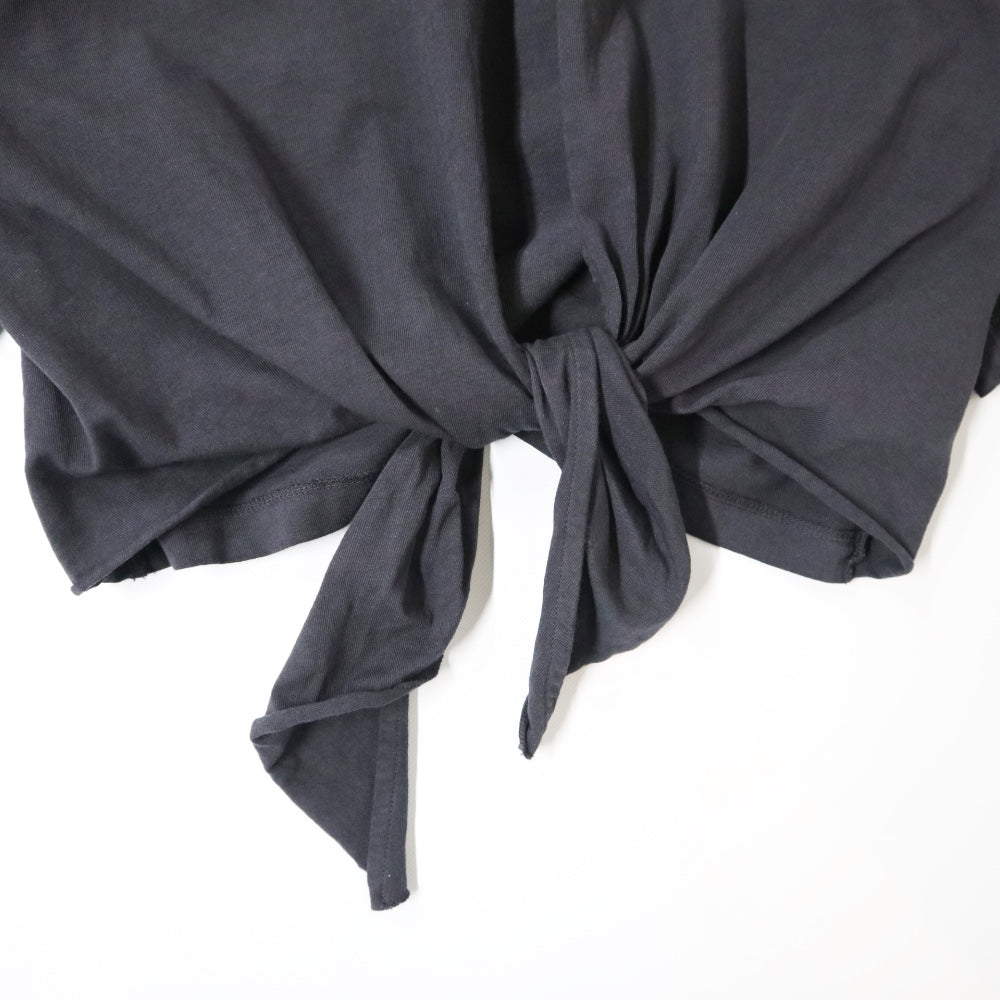 unfil(アンフィル)レディース ドライタッチコットンジャージーフロントタイティーカーディガン"dry touch cotton jersey front-tie T-cardigan"【WVSP-UW131】