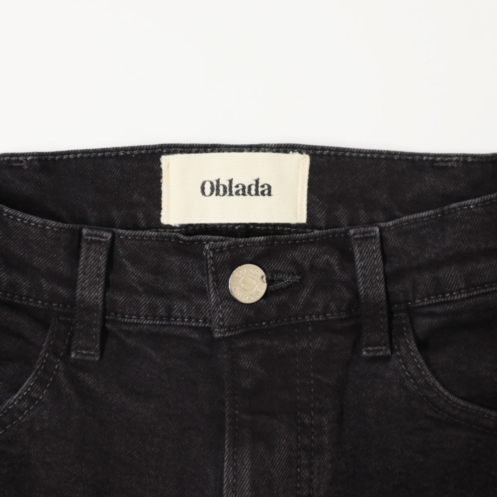 oblada(オブラダ) "HIGH WAIST CUT OFF" ハイウエストカットオフデニム【S2510DP03】