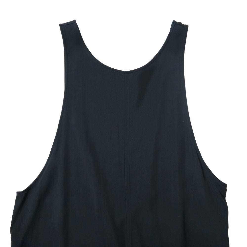 unfil(アンフィル)ビスコース キャバジンワイドレッグオールインワン "viscose gabardine wide-leg all in one"【WVSP-UW109】