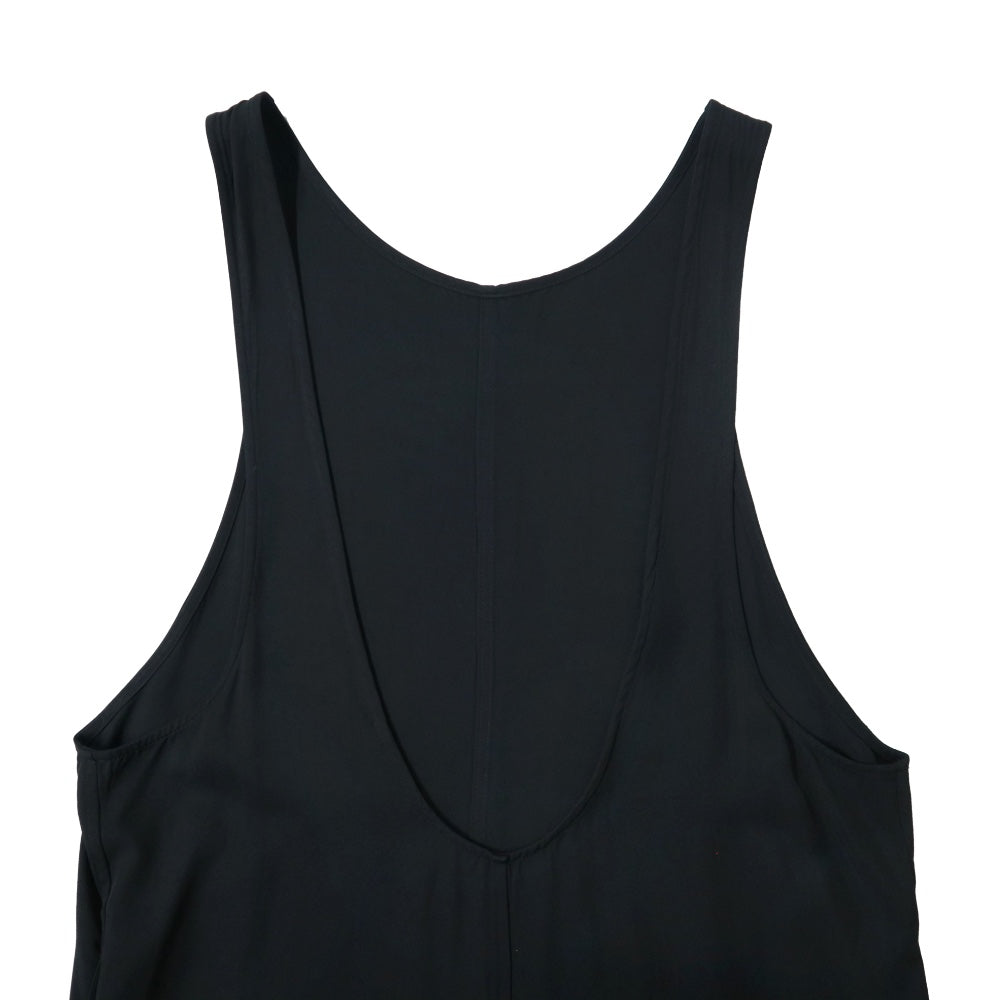 unfil(アンフィル)ビスコース キャバジンワイドレッグオールインワン "viscose gabardine wide-leg all in one"【WVSP-UW109】