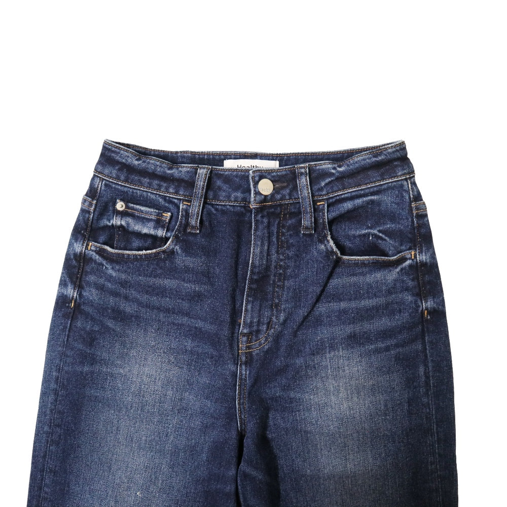 Healthy DENIM(ヘルシーデニム)レディース "Pink Pepper" ストレートデニムパンツ【H88230503dbk】
