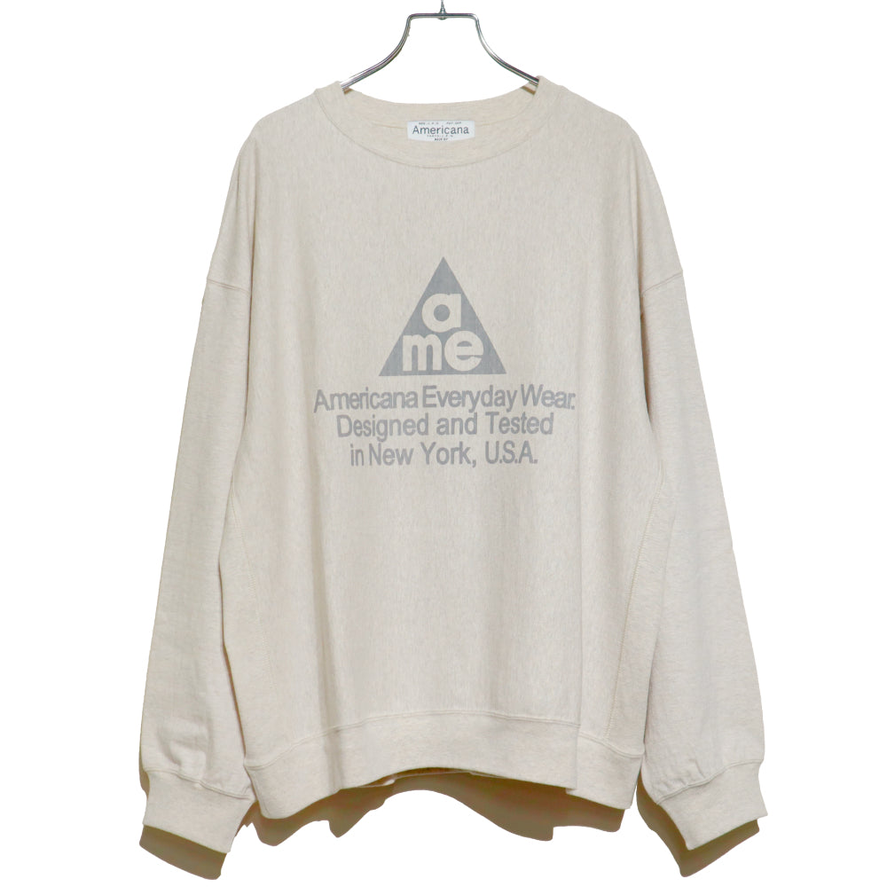 Americana(アメリカーナ)レディース リヴァースウィーブロングスリーブTシャツ【BRF-752A/3】