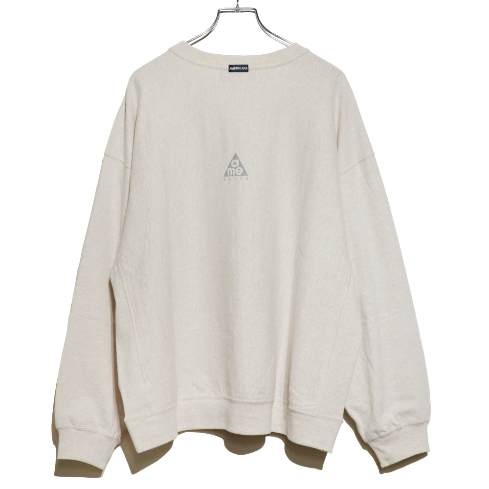 Americana(アメリカーナ)レディース リヴァースウィーブロングスリーブTシャツ【BRF-752A/3】