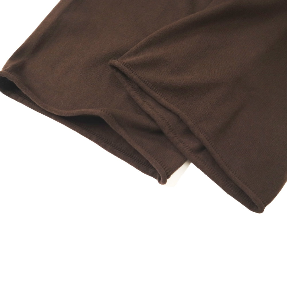 unfil(アンフィル)ブラッシュドシルクコットンワイドストレートパンツ "BRUSHED SILK COTTON WIDE STRAIGHT PANTS" 【WVFL-UW103】