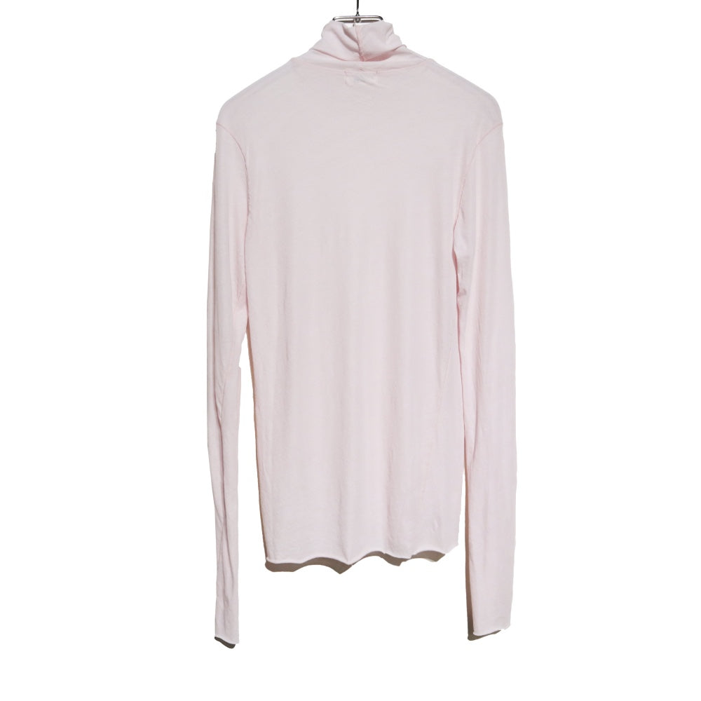unfil(アンフィル)レディースハイツイストコットンスリーブタートルネックT "HIGH TWIST COTTON SHEER JERSEY TURTLE-NECK TEE"【WVFL-UW104】