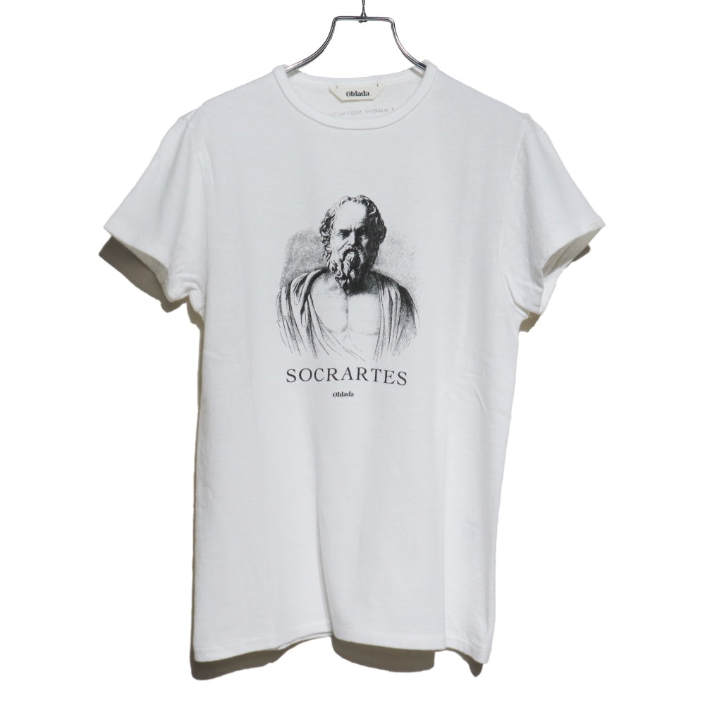 oblada(オブラダ)レディース"SOCRATES TEE"ソクラテス Tシャツ【M2510CU16】