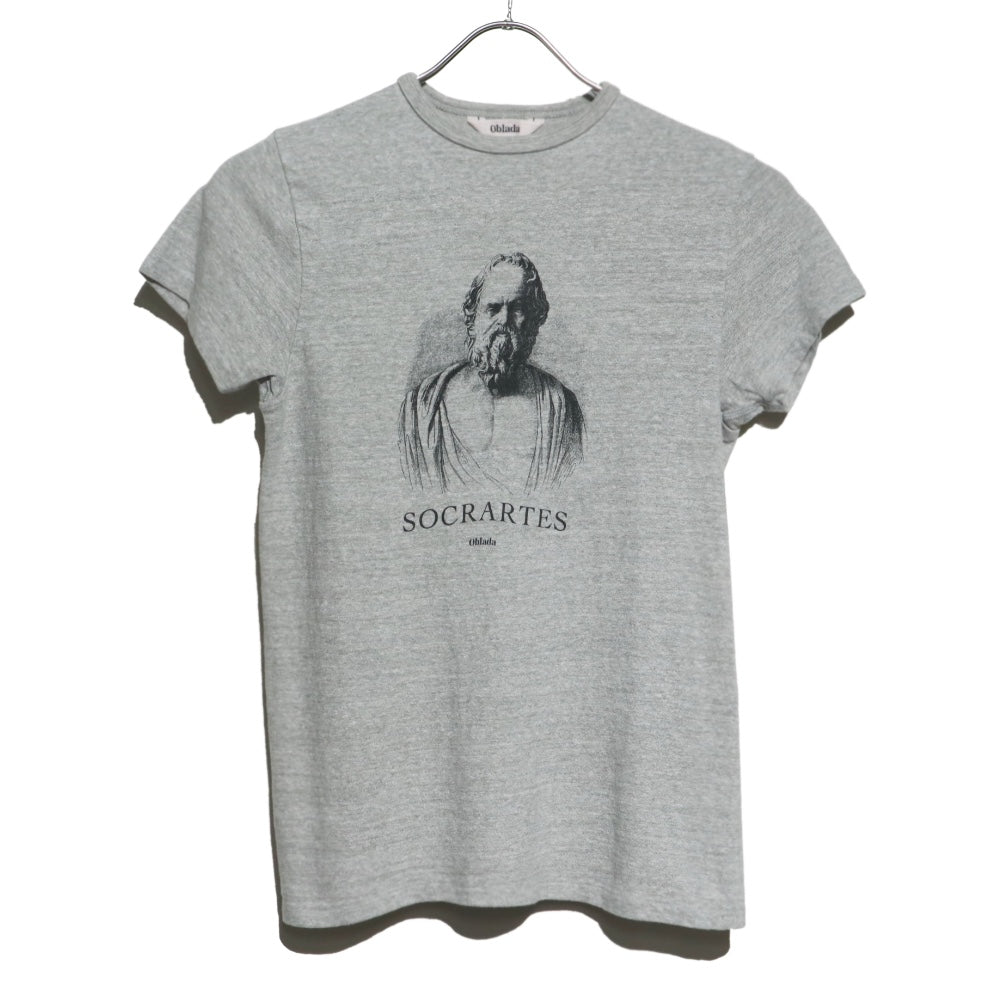 oblada(オブラダ)レディース"SOCRATES TEE"ソクラテス Tシャツ【M2510CU16】