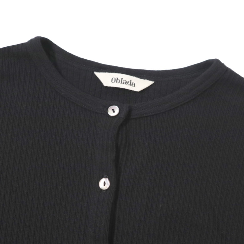 oblada(オブラダ)レディース"RIB CARDIGAN"リブカーディガン【M2510CU08】