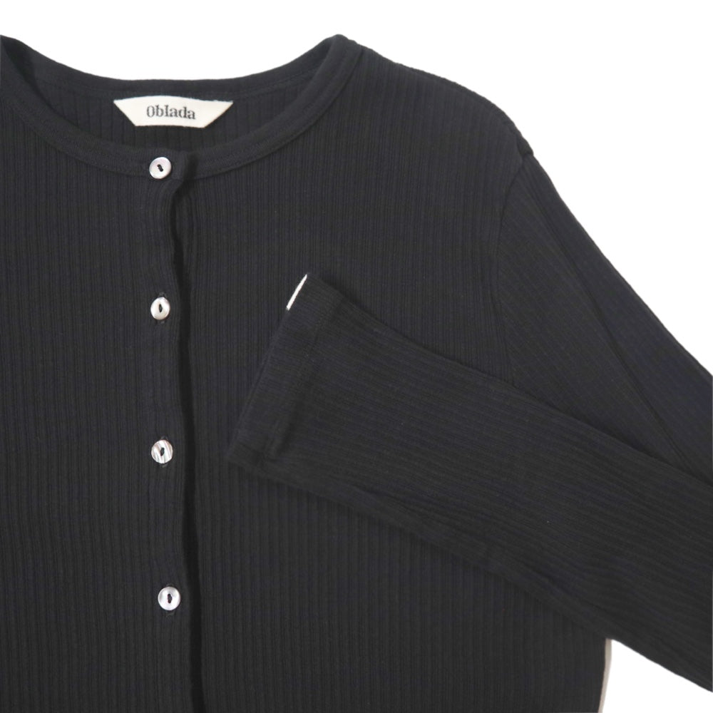 oblada(オブラダ)レディース"RIB CARDIGAN"リブカーディガン【M2510CU08】