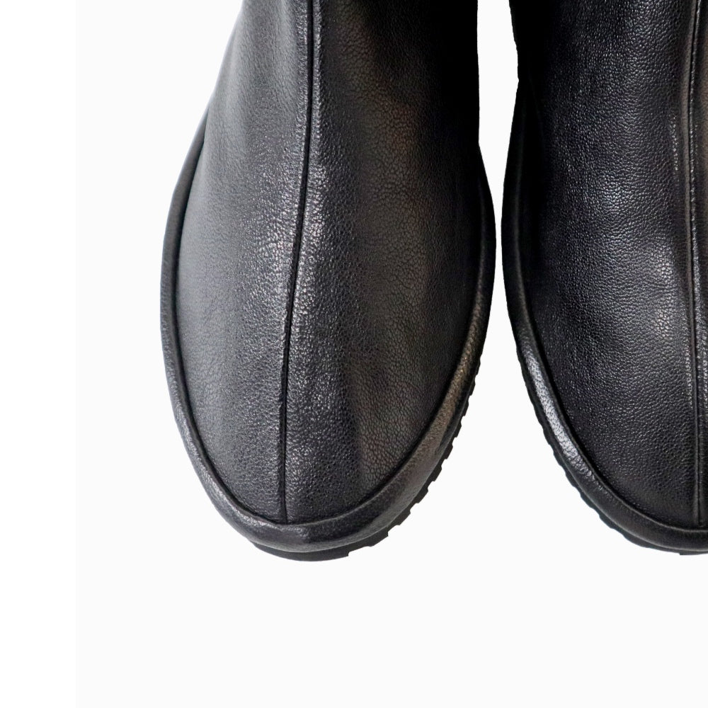 CORSO ROMA9(コルソローマノーヴェ) レディース センターシームカバーフラットショートブーツ 【ELSA1195】