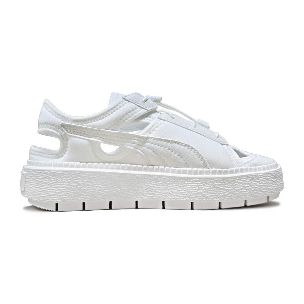 PUMA(プーマ) レディース "Platform Trace Lite Mule MU" ライトミュールスニーカー wam white【399153】