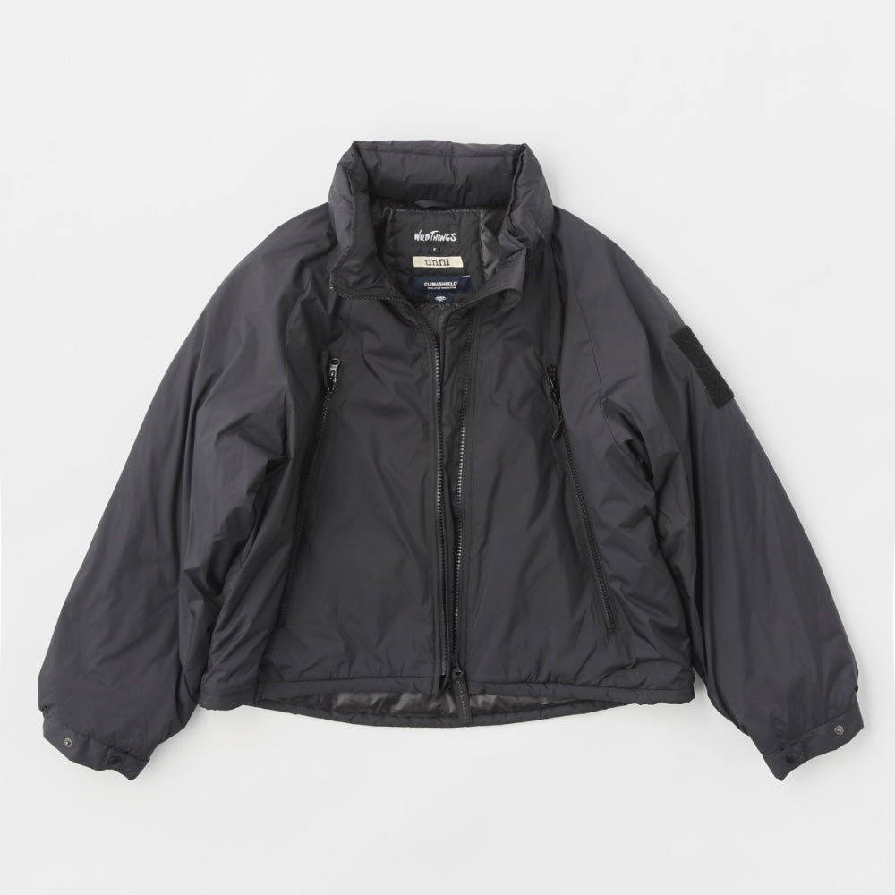 unfil(アンフィル)レディース unfil×WILD THINGS cropped HAPPY JACKET【WHFL-UW147】