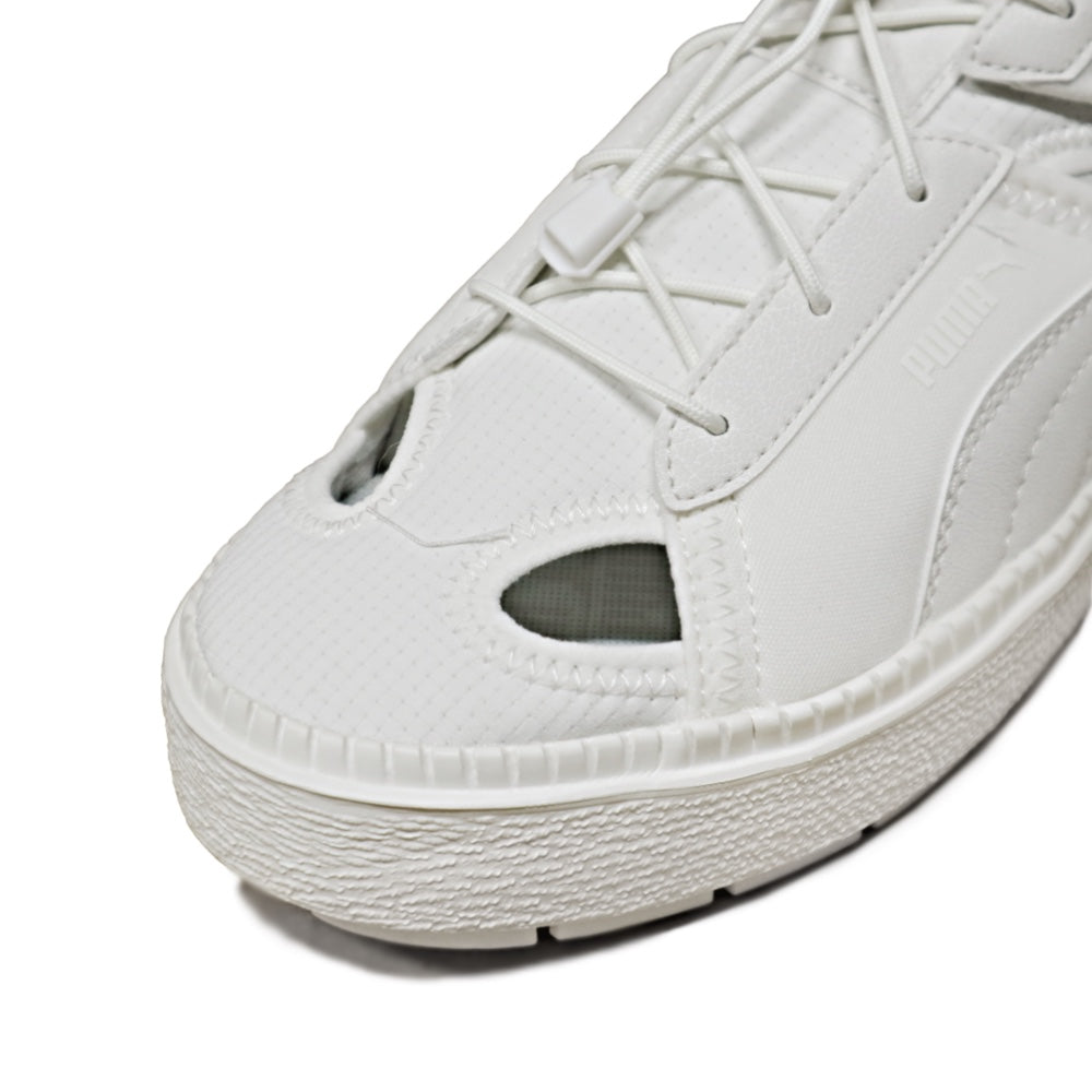 PUMA(プーマ) レディース "Platform Trace Lite Mule MU" ライトミュールスニーカー wam white【399153】