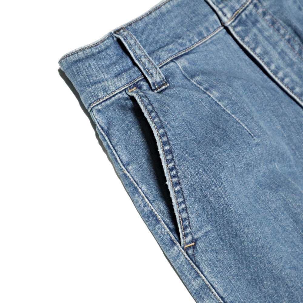 Healthy DENIM(ヘルシーデニム)レディース "Oats" ワイドデニムパンツ【H68230203mdu】