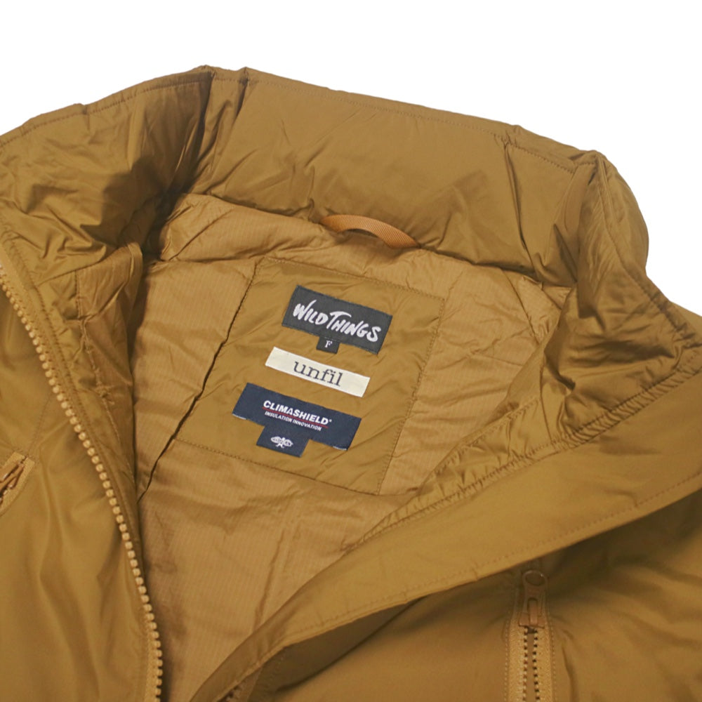 unfil(アンフィル)レディース unfil×WILD THINGS cropped HAPPY JACKET【WHFL-UW147】