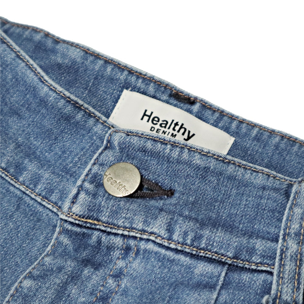 Healthy DENIM(ヘルシーデニム)レディース "Oats" ワイドデニムパンツ【H68230203mdu】