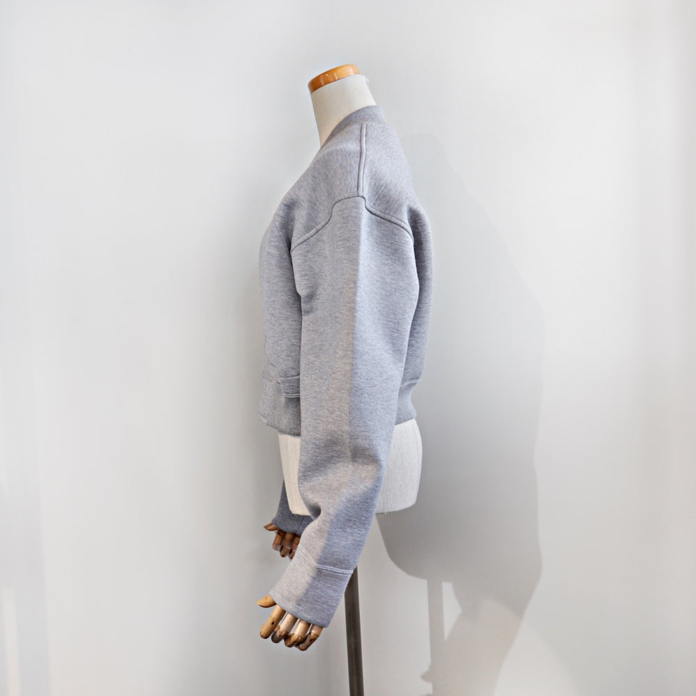 unfil(アンフィル)レディース ダブルフェイスジャージージップアップブルゾン "double faced jersey cropped zip jacket"【WFSP-UW109】