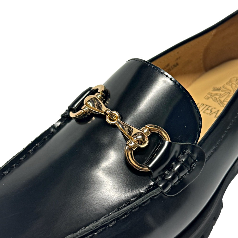 ARTESANOS(アルテサノス) レディース ホースビットレザーローファー "HORSE BIT LOAFER"【NSH312-10H】