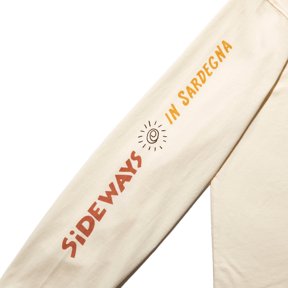 ROARK REVIVAL(ロアーク リバイバル)"SIDEWAYS IN SARDEGNA" L/S TEE【RLTJ1006-NAT】