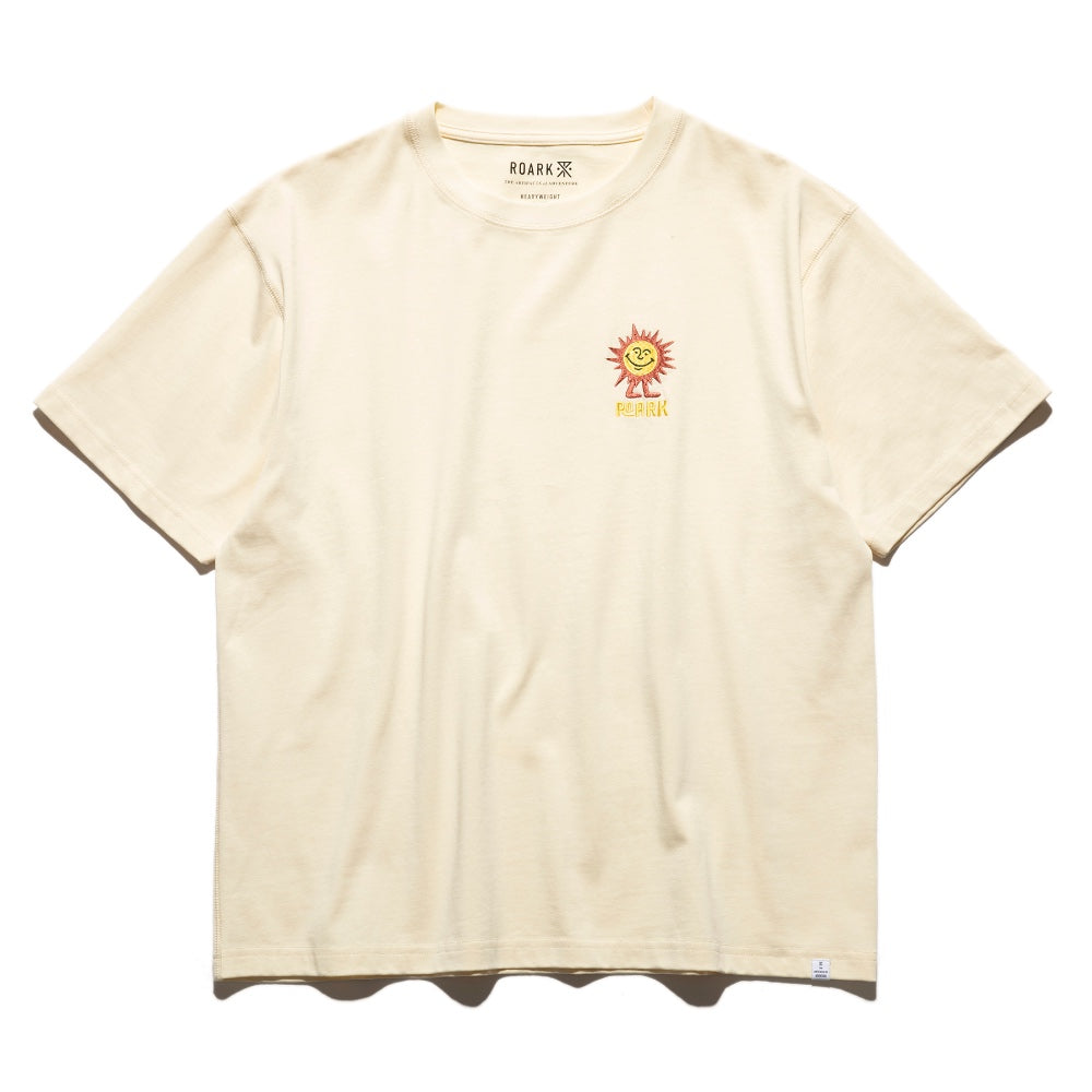 ROARK REVIVAL(ロアーク リバイバル)"SARDEGNA SUN" 9.3oz H/W TEE【RTJHW1000-NAT/CCL】