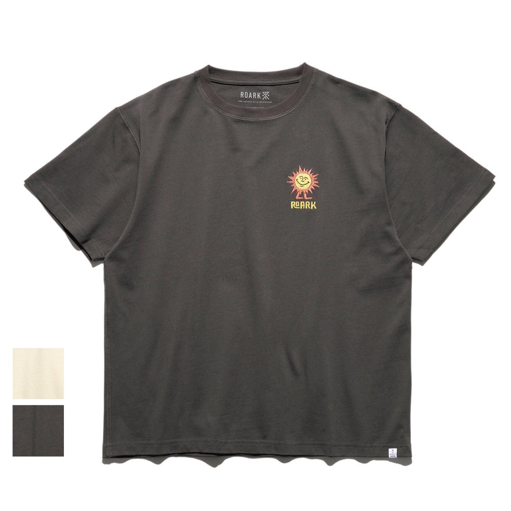 ROARK REVIVAL(ロアーク リバイバル)"SARDEGNA SUN" 9.3oz H/W TEE【RTJHW1000-NAT/CCL】