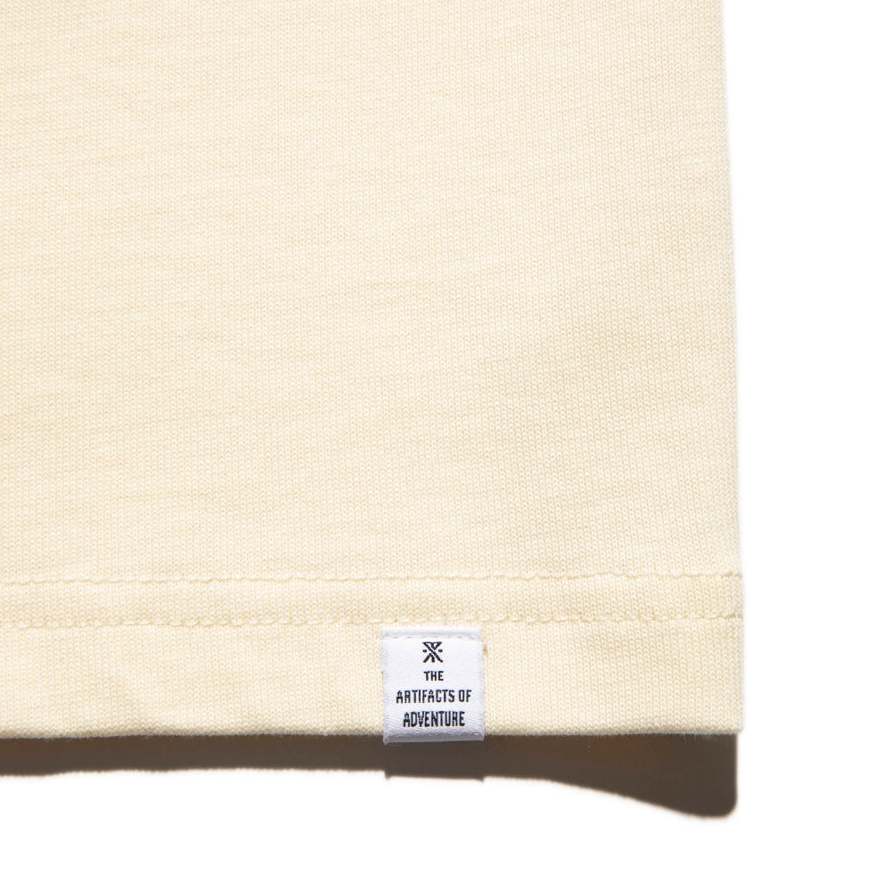 ROARK REVIVAL(ロアーク リバイバル)"SARDEGNA SUN" 9.3oz H/W TEE【RTJHW1000-NAT/CCL】