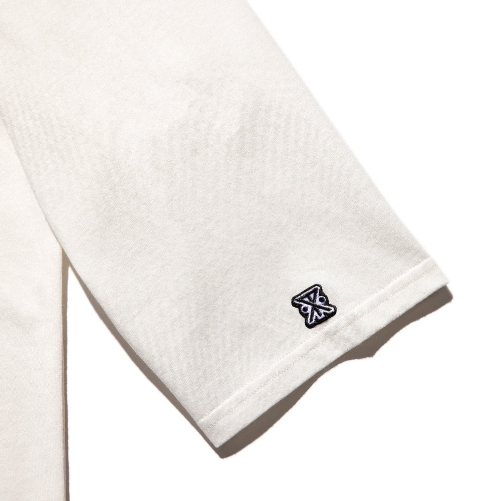 ROARK REVIVAL(ロアーク リバイバル)“MEDIEVAL LOGO” 3/4 SLEEVE TEE【RFTJ1000-WHT】