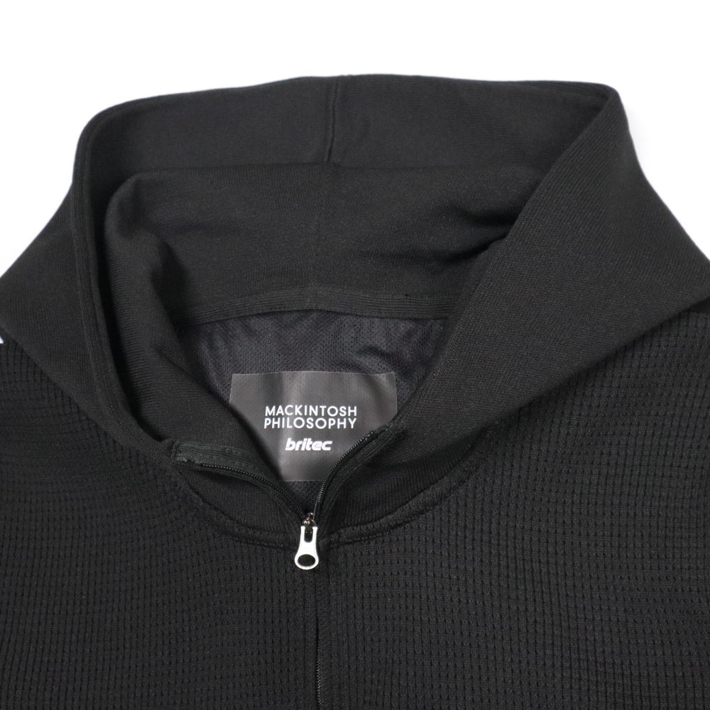 MACKINTOSH PHILOSOPHY britec(マッキントッシュフィロソフィー ブリテック)メンズ ジップアップ ニットパーカー 【H1N35-272-09】