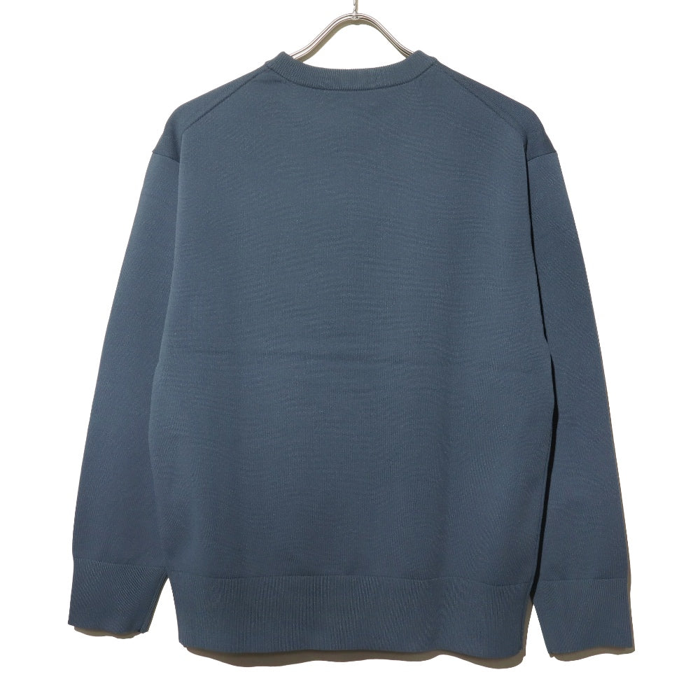 NEUTRALWORKS.(ニュートラルワークス)ユニセックス ウィフ ニッティング ロングスリーブ クルーネック【KSU23302】