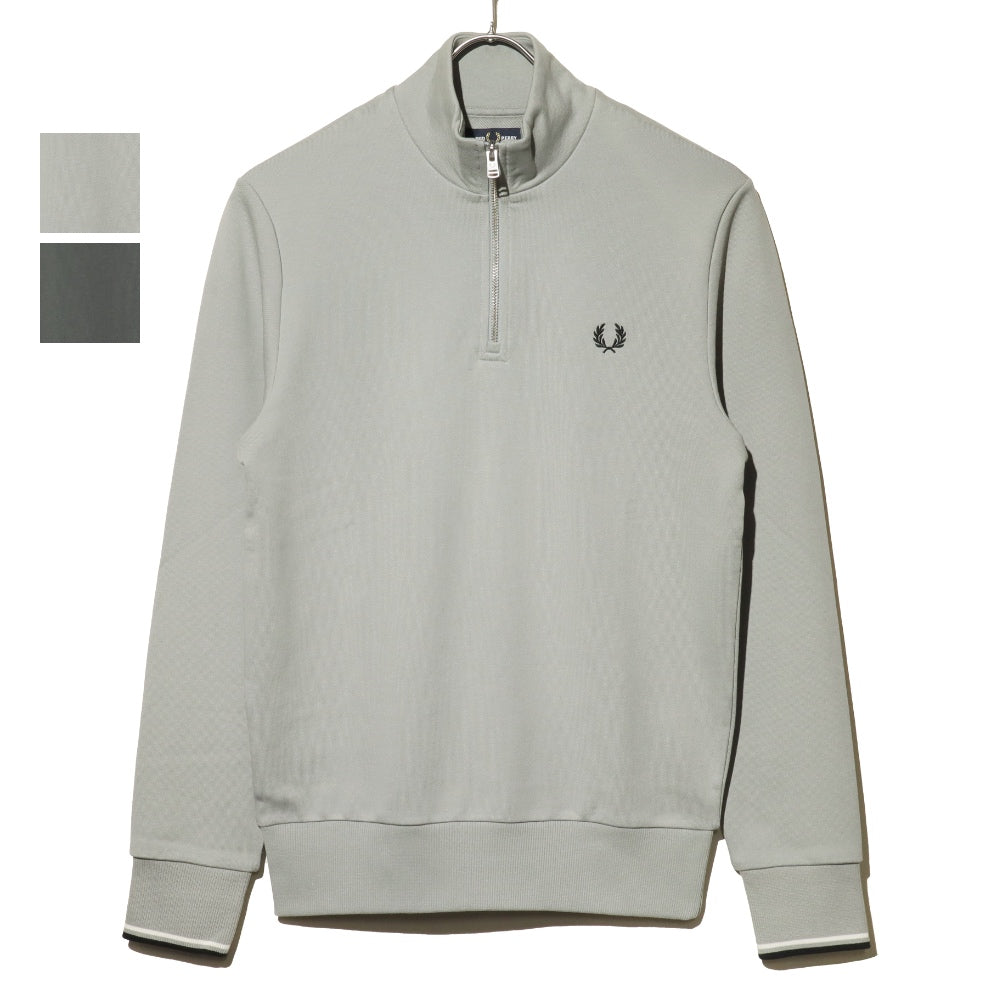 FRED PERRY(フレッドペリー)Mens Harf Zip Sweatshirts メンズ ハーフジップ スウェット【M3574】