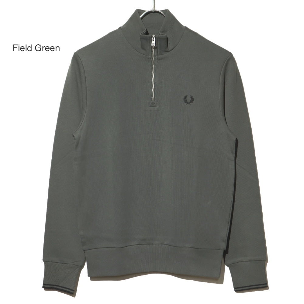 FRED PERRY(フレッドペリー)Mens Harf Zip Sweatshirts メンズ ハーフジップ スウェット【M3574】
