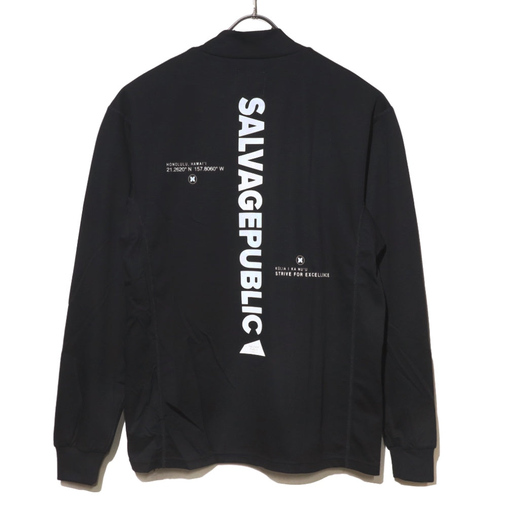 SALVAGE PUBLIC Kolepa(サルベージ パブリック コレパ)Kēhaupa?a ICE Mockneck L/S(EXCELLENCE) アイスナイロン モックネックロングスリーブ【SVKA3014】
