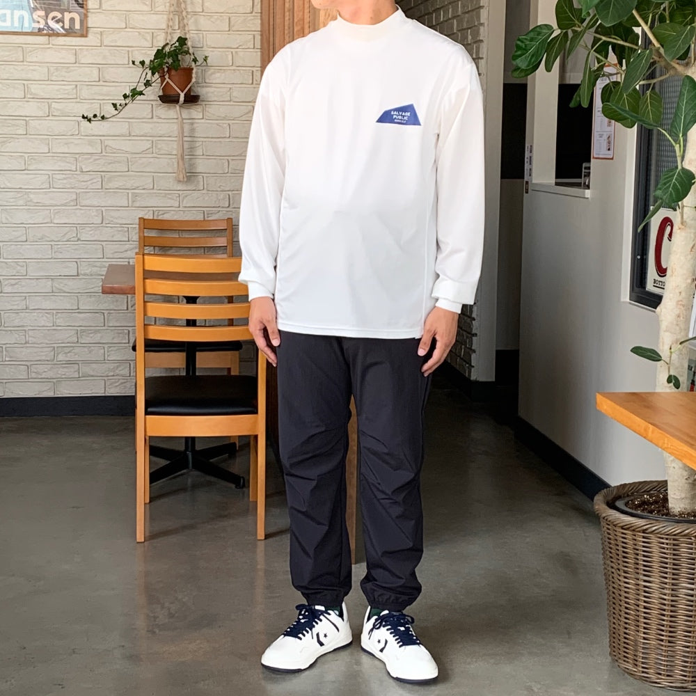 SALVAGE PUBLIC Kolepa(サルベージ パブリック コレパ)Kēhaupa?a ICE Mockneck L/S(EXCELLENCE) アイスナイロン モックネックロングスリーブ【SVKA3014】