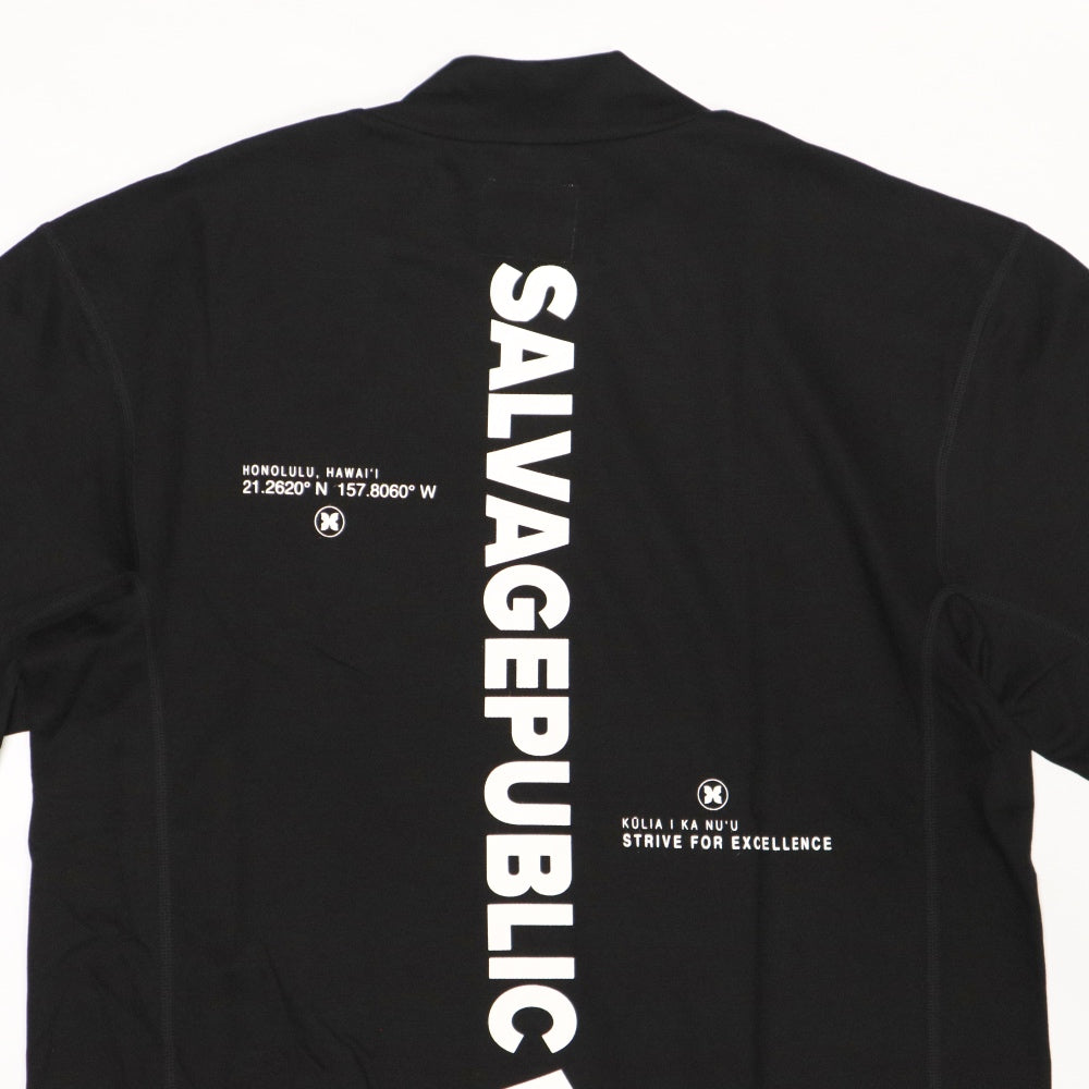 SALVAGE PUBLIC Kolepa(サルベージ パブリック コレパ)Kēhaupa?a ICE Mockneck L/S(EXCELLENCE) アイスナイロン モックネックロングスリーブ【SVKA3014】