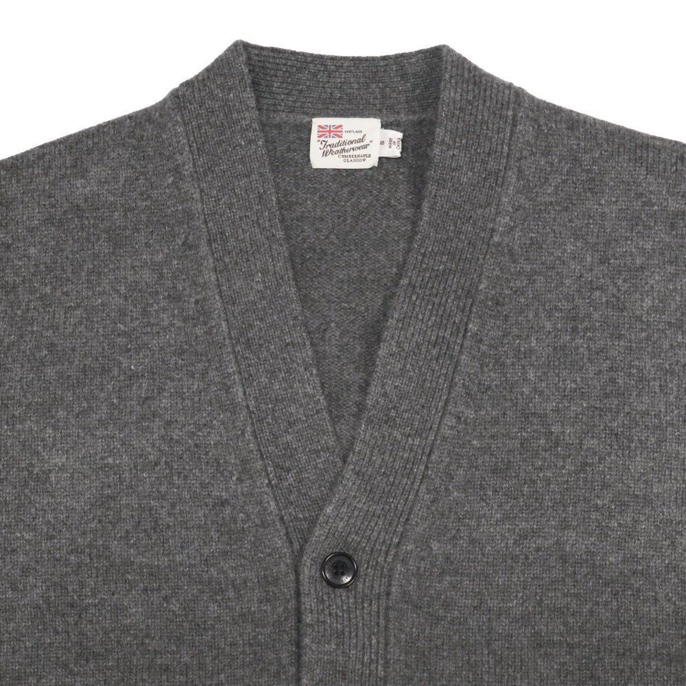 Traditional Weatherwear(トラディショナルウェザーウェア)Men's CARDIGAN メンズ ミドルゲージ Vネックカーディガン【G232THKCD0303EQ】
