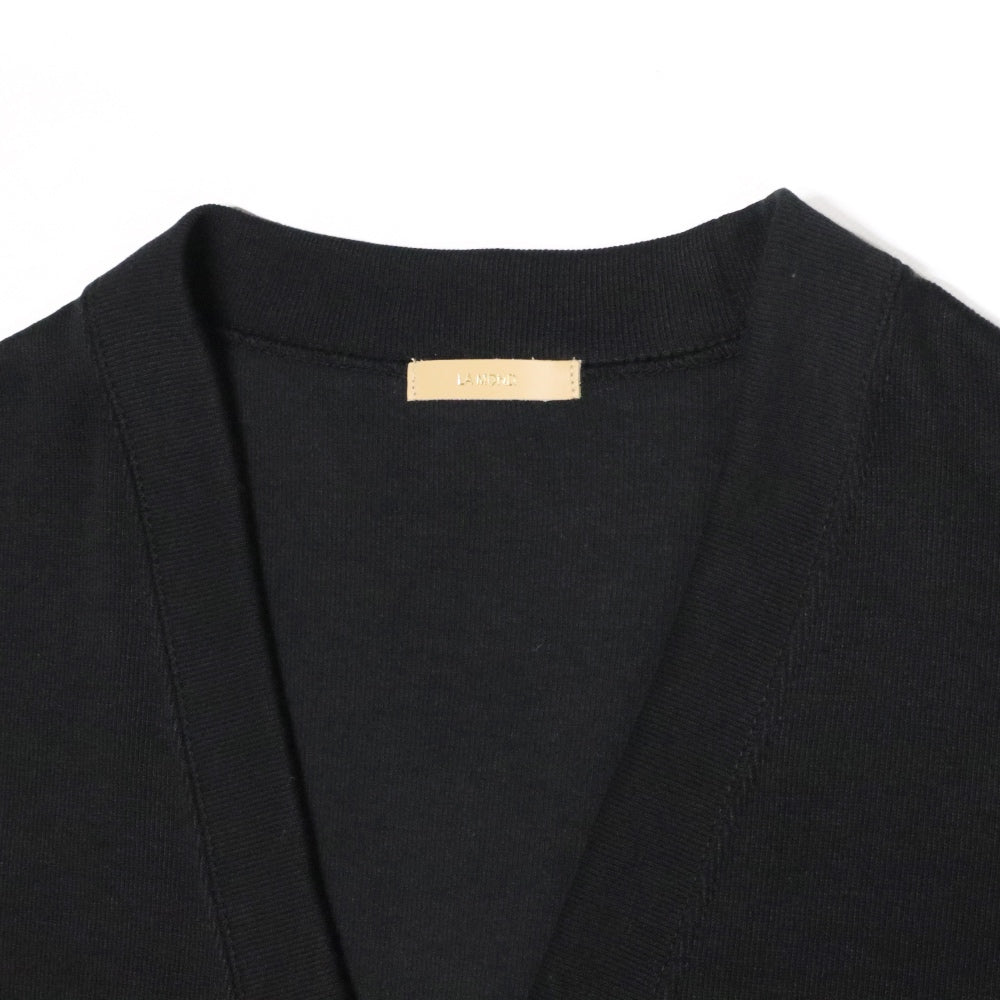 LAMOND(ラモンド)Cotton Wool Mix Cardigan コットンウール カーディガン【LM-C-183】