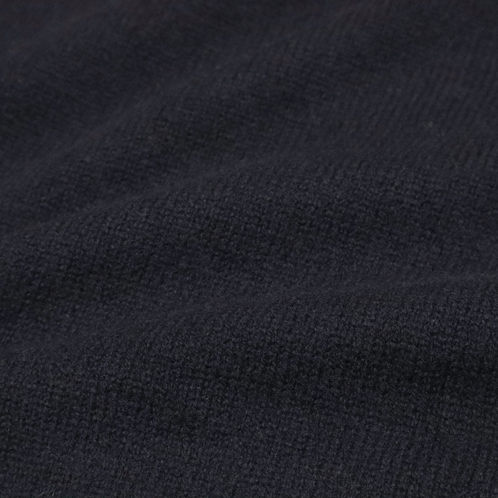 comm.arch.(コムアーチ)メンズ HAND FREMED SADDLE B.B ハンドフレーム ラムウール クルーネックセーター