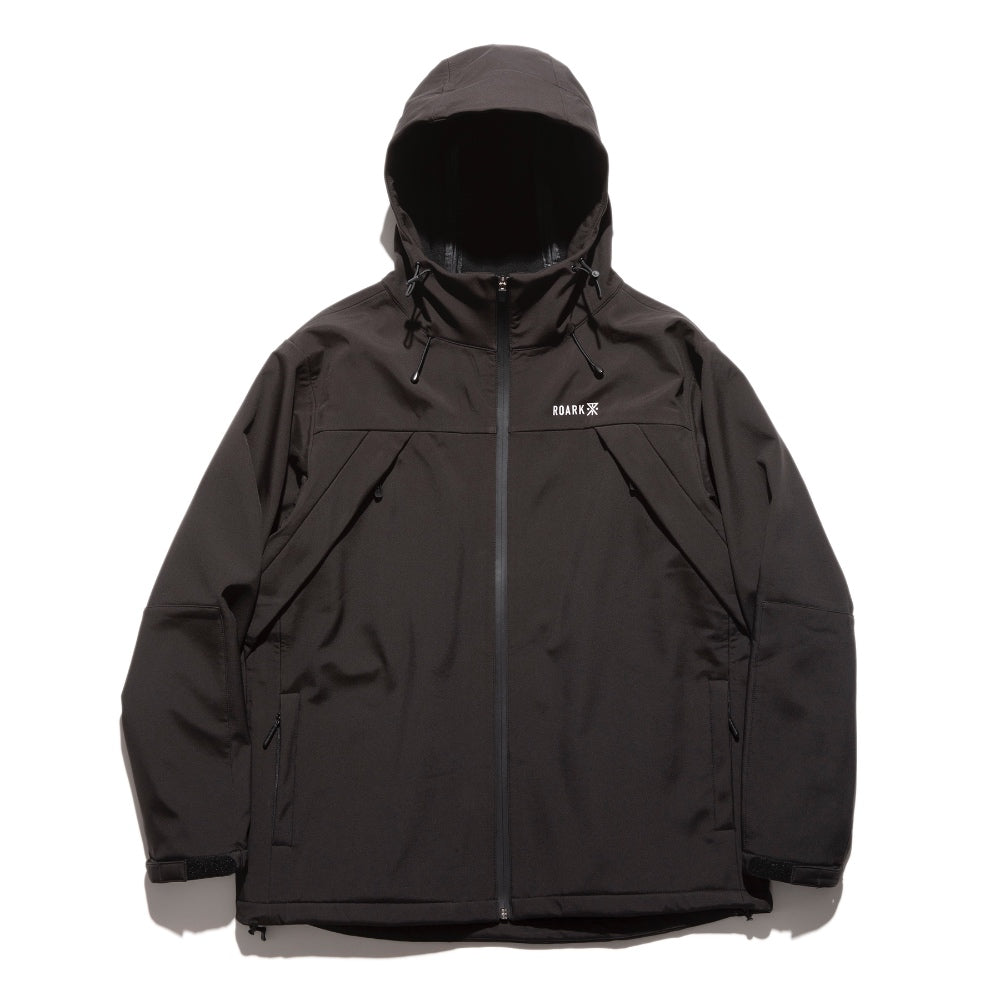 ROARK REVIVAL(ロアーク リバイバル)“RECON” SOFT SHELL JACKET ソフト シェルジャケット【RJJ953-BLK】
