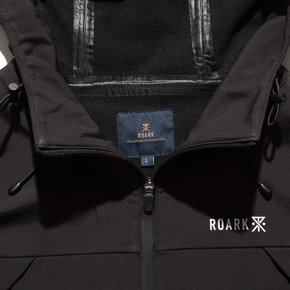 ROARK REVIVAL(ロアーク リバイバル)“RECON” SOFT SHELL JACKET ソフト シェルジャケット【RJJ953-BLK】