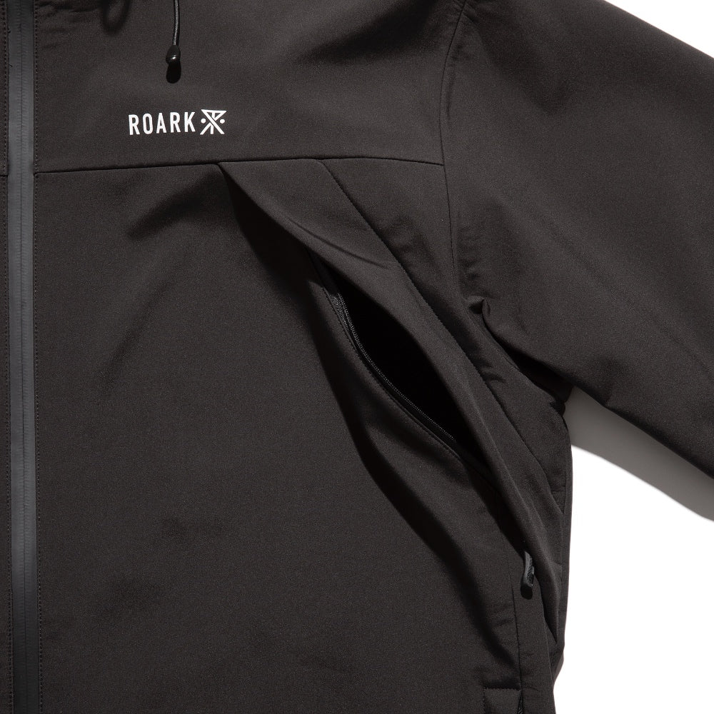 ROARK REVIVAL(ロアーク リバイバル)“RECON” SOFT SHELL JACKET ソフト シェルジャケット【RJJ953-BLK】