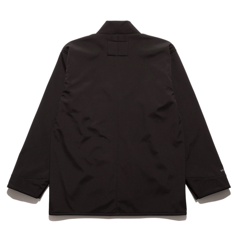 ROARK REVIVAL(ロアーク リバイバル)DOTERA JACKET フリースボンディング ドテラジャケット【RJJ973-BLK】