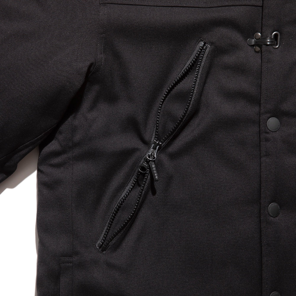 ROARK REVIVAL(ロアーク リバイバル)NEW AXEMAN JACKET ボアカラー 中綿ジャケット【RJJ951-BLK】