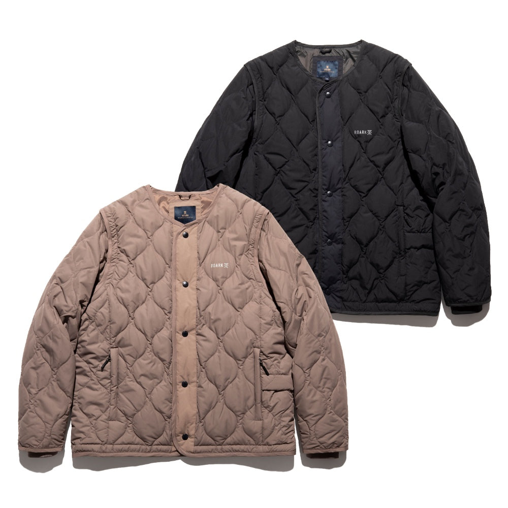 ROARK REVIVAL(ロアーク リバイバル) ROARK × TAION HEATING SYSTEM - EXPEDITION JACKET【RJJ950-BLK/TPE】