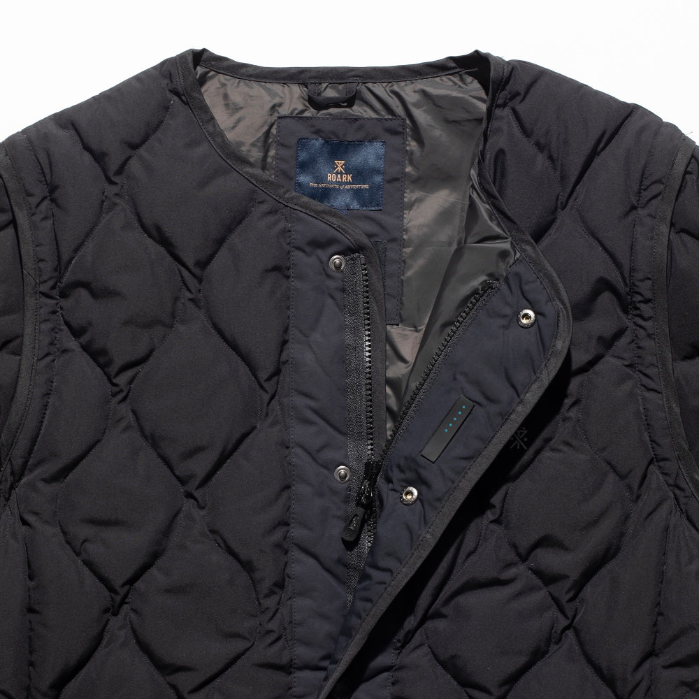 ROARK REVIVAL(ロアーク リバイバル) ROARK × TAION HEATING SYSTEM - EXPEDITION JACKET【RJJ950-BLK/TPE】